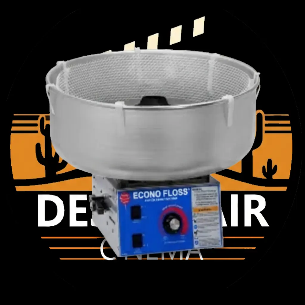 Commercial cotton candy machine for rent at events in Tucson