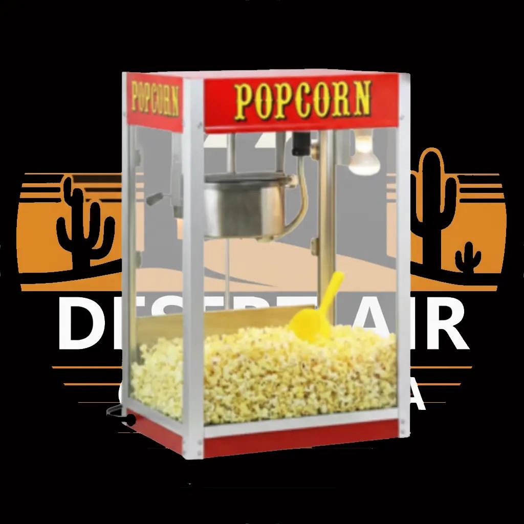 Theater-style popcorn machine for rent in Tucson